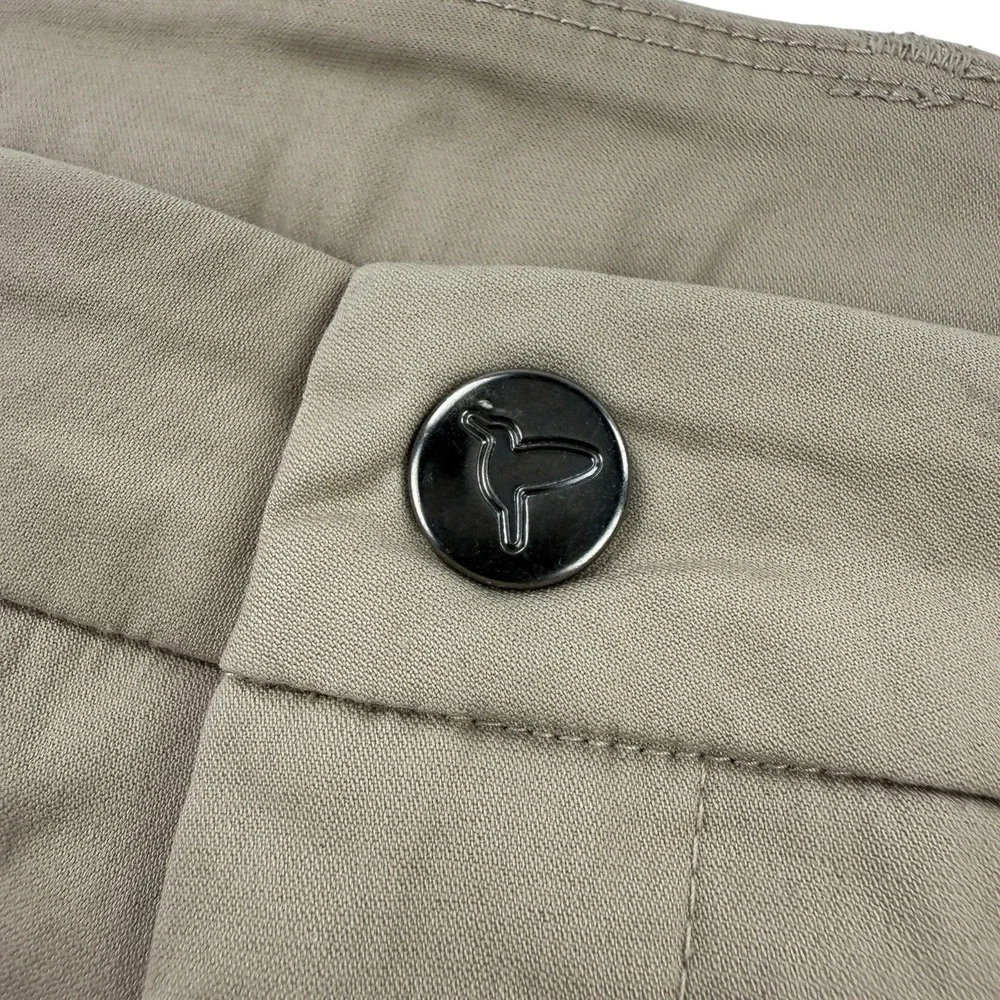 Birddogs Beige Cotton Nylon Girdle Pants Zipper‎ Pockets Men's Size 30x28